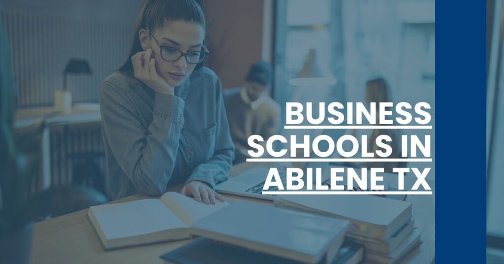 Business Schools in Abilene TX Feature Image