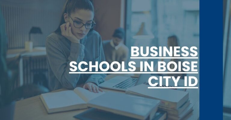 Business Schools in Boise City ID Feature Image