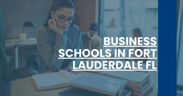 Business Schools in Fort Lauderdale FL Feature Image