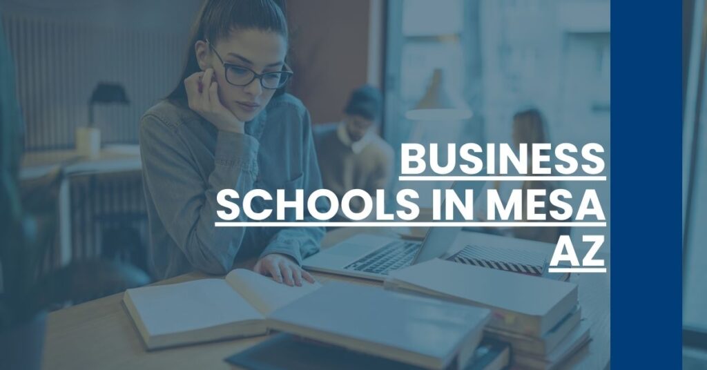 Business Schools in Mesa AZ Feature Image