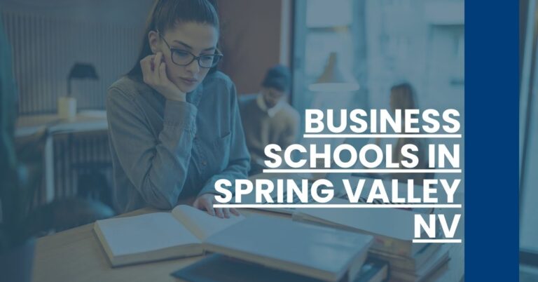 Business Schools in Spring Valley NV Feature Image