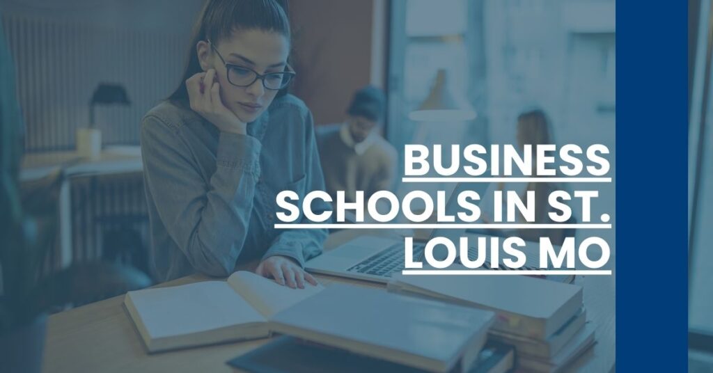 Business Schools in St. Louis MO Feature Image