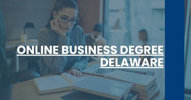 Online Business Degree Delaware Feature Image