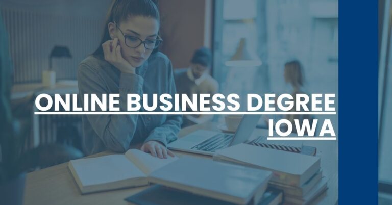 Online Business Degree Iowa Feature Image