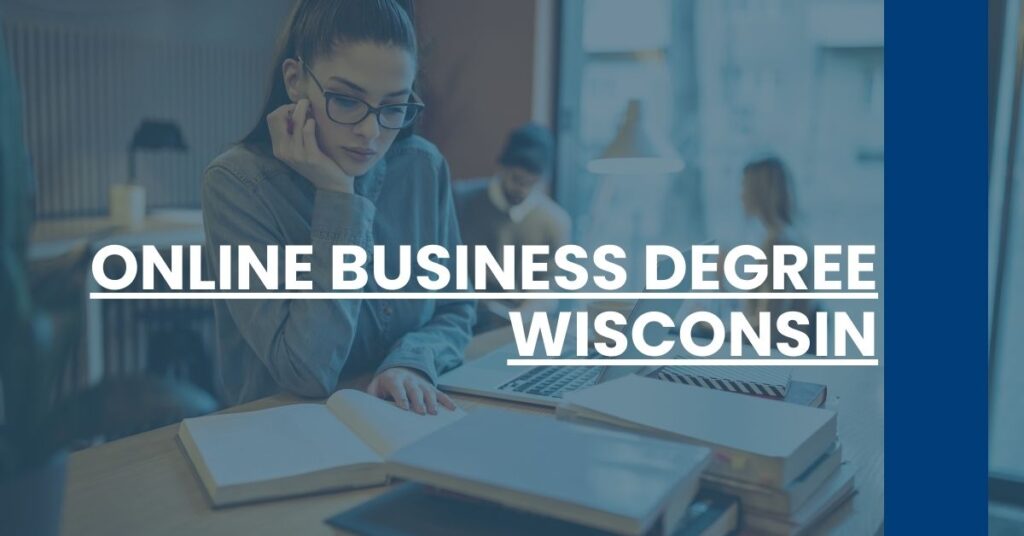 Online Business Degree Wisconsin Feature Image